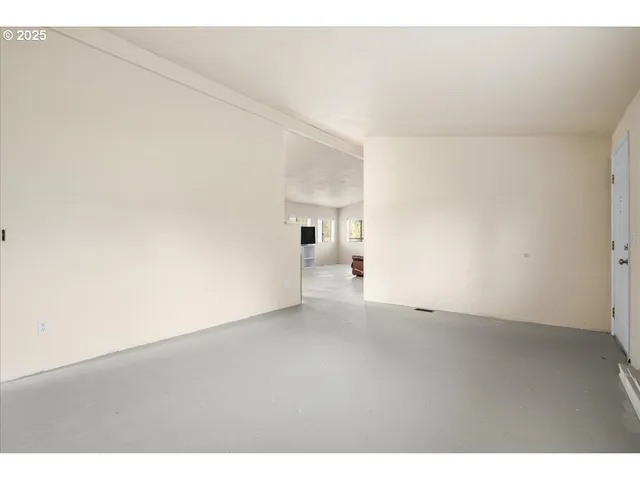 a view of empty room