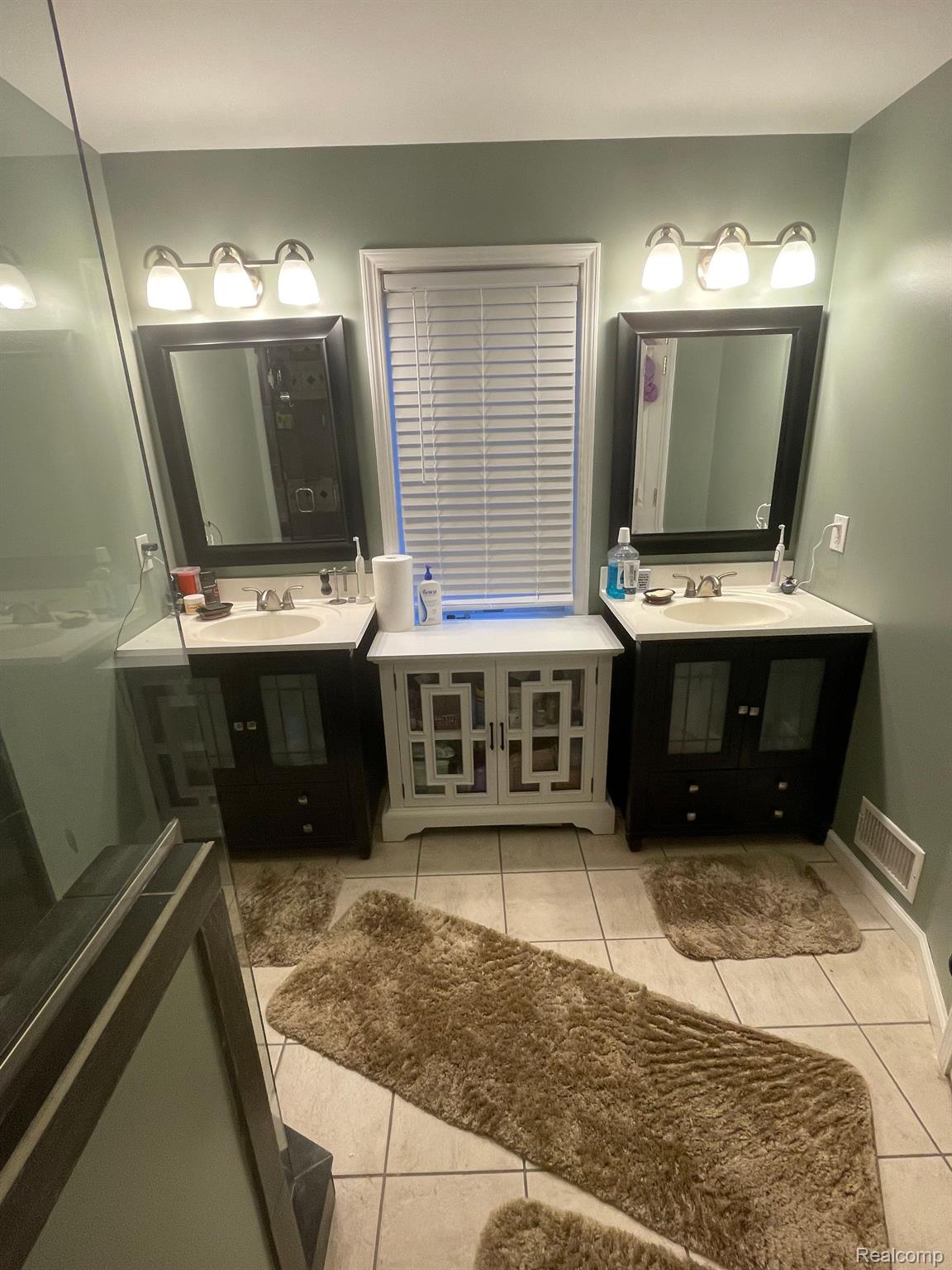 5263 Diehl Road Metamora, MI 48455 - Photo 37 of 45 Master bathroom with dual sinks