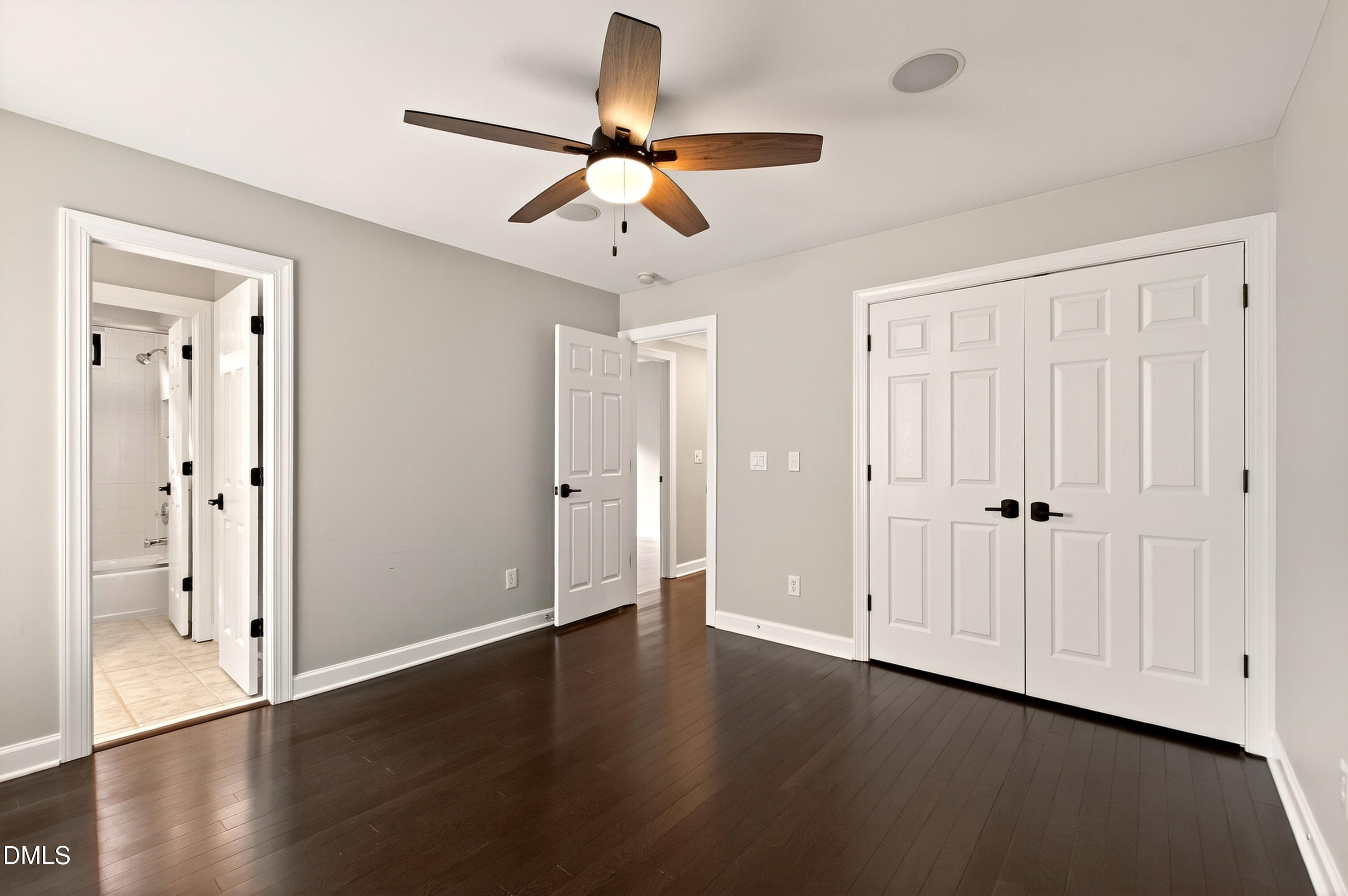 12408 Cilcain Court Raleigh, NC 27614 - Photo 28 of 80 a view of an empty room and wooden floor