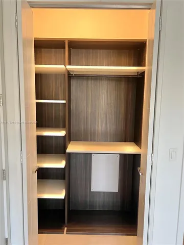 a view of walk in closet