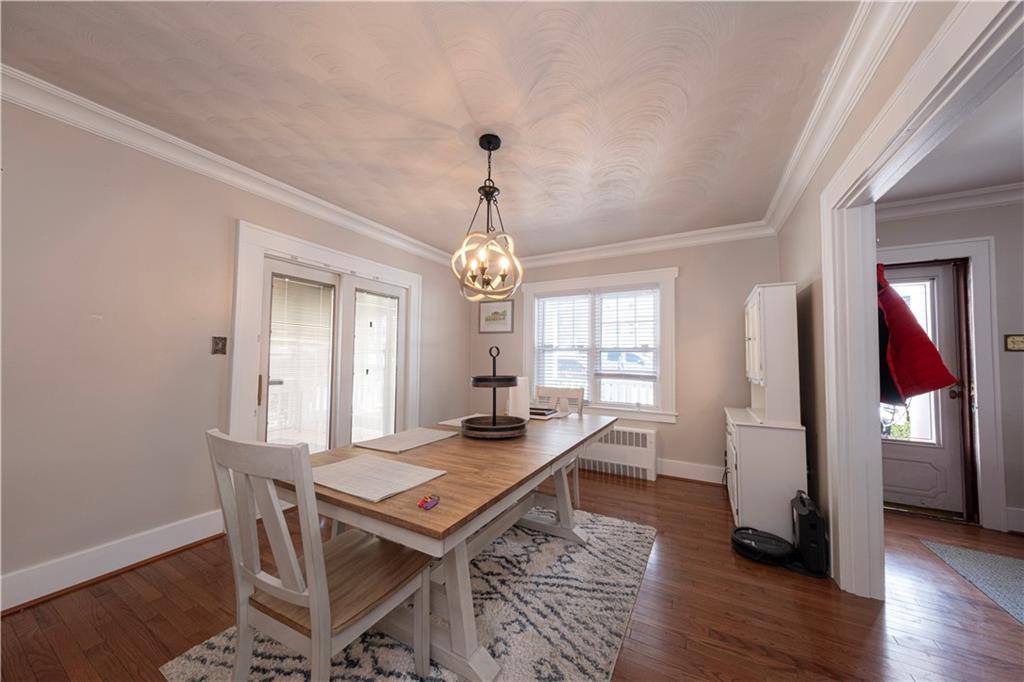 61 West Prospect Avenue Washington, PA 15301 - Photo 15 of 47 a view of a dining room with furniture window and wooden floor
