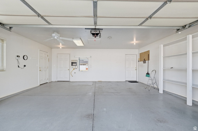 930 North 375 West Logan, UT 84321 - Photo 17 of 23 Garage with built in shelving