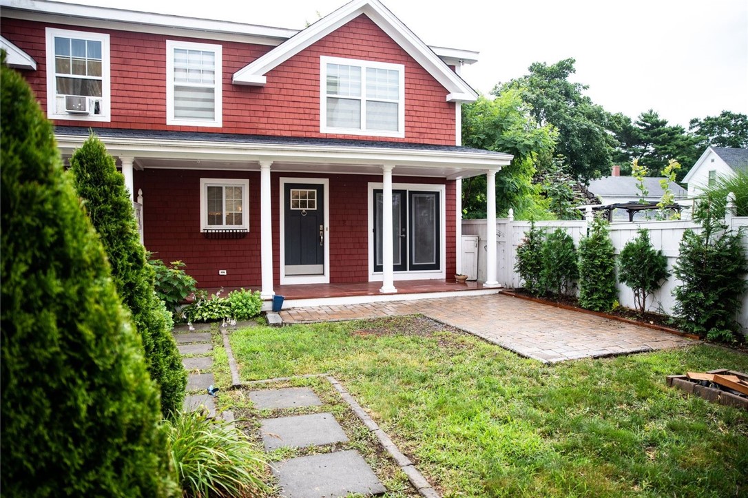 11 Nobert Street, Unit B Warren, RI 02885 - Photo 1 of 22 Front Exterior w/ private yard