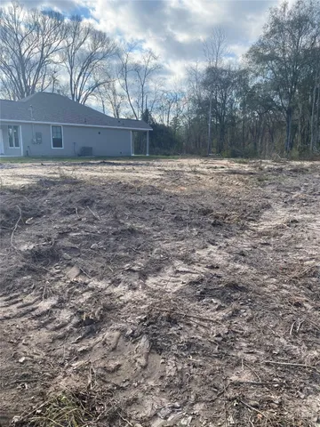 a view of outdoor space and trees