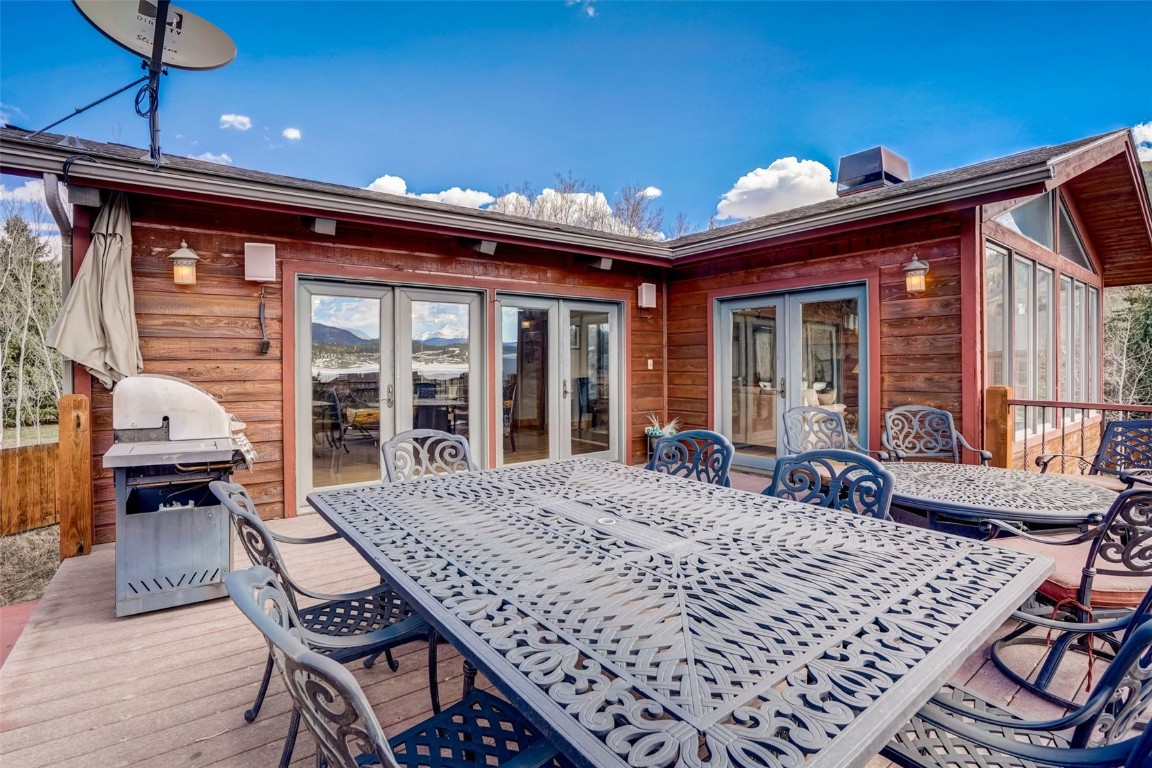 145 Gold Run Circle Dillon, CO 80435 - Photo 21 of 50 a view of a patio with table and chairs