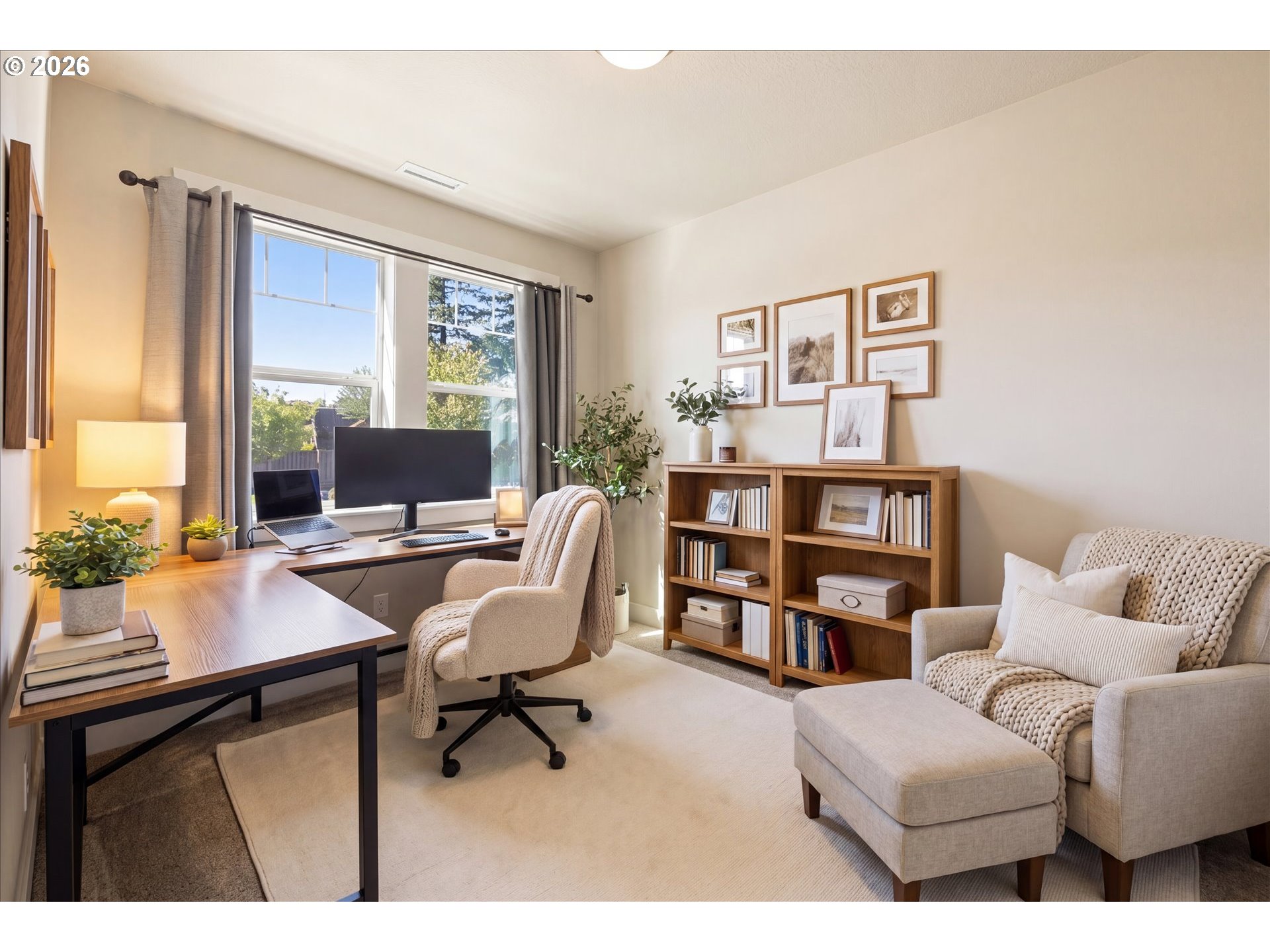 1889 South Harrier Road Ridgefield, WA 98642 - Photo 20 of 29 a view of a livingroom with workspace and a couch