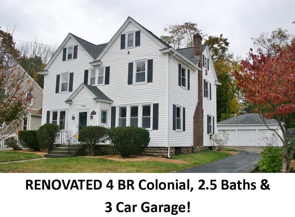 19 Dellwood Road Worcester, MA 01602 - Photo 3 of 26 a front view of a house with a garden
