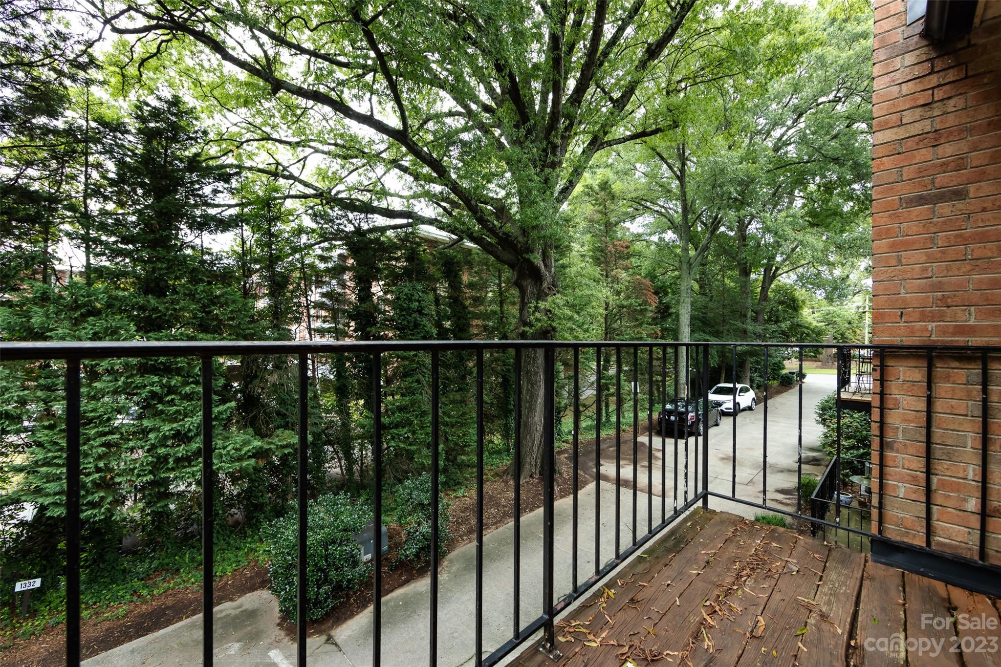 1336 Queens Road Charlotte, NC 28207 - Photo 14 of 36 a view of a balcony