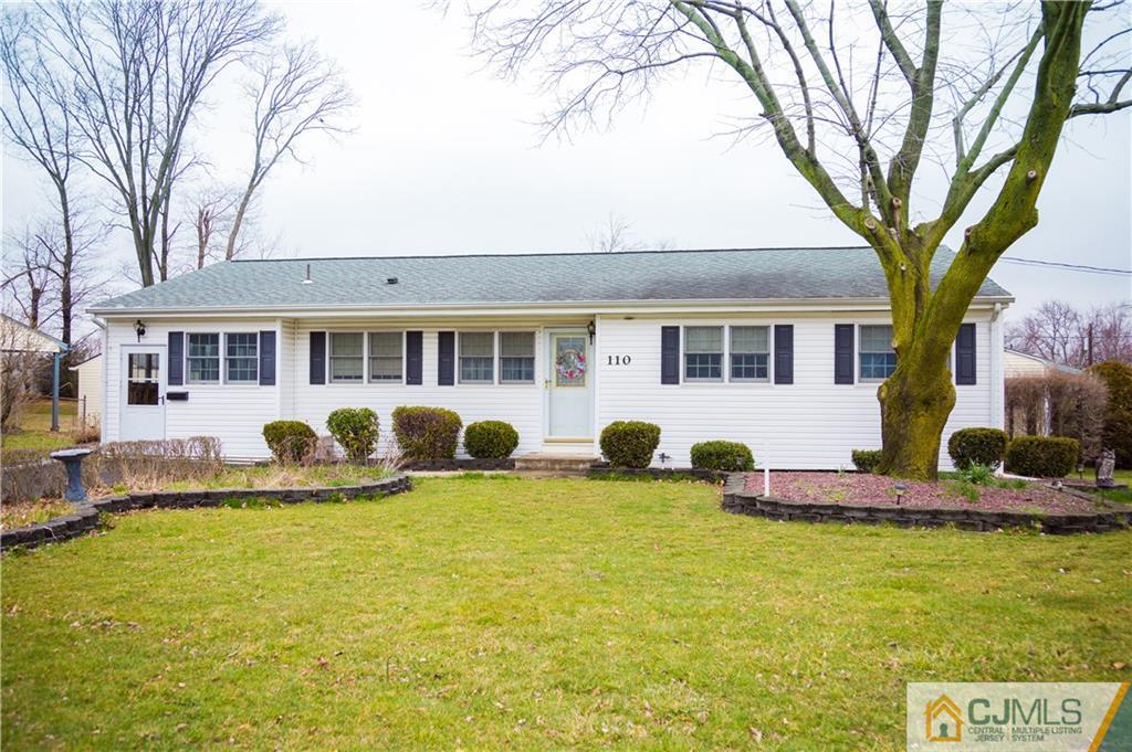 110 Princeton Road Old Bridge, NJ 08859 - Photo 19 of 19 a view of swimming pool with outdoor seating and house in the background