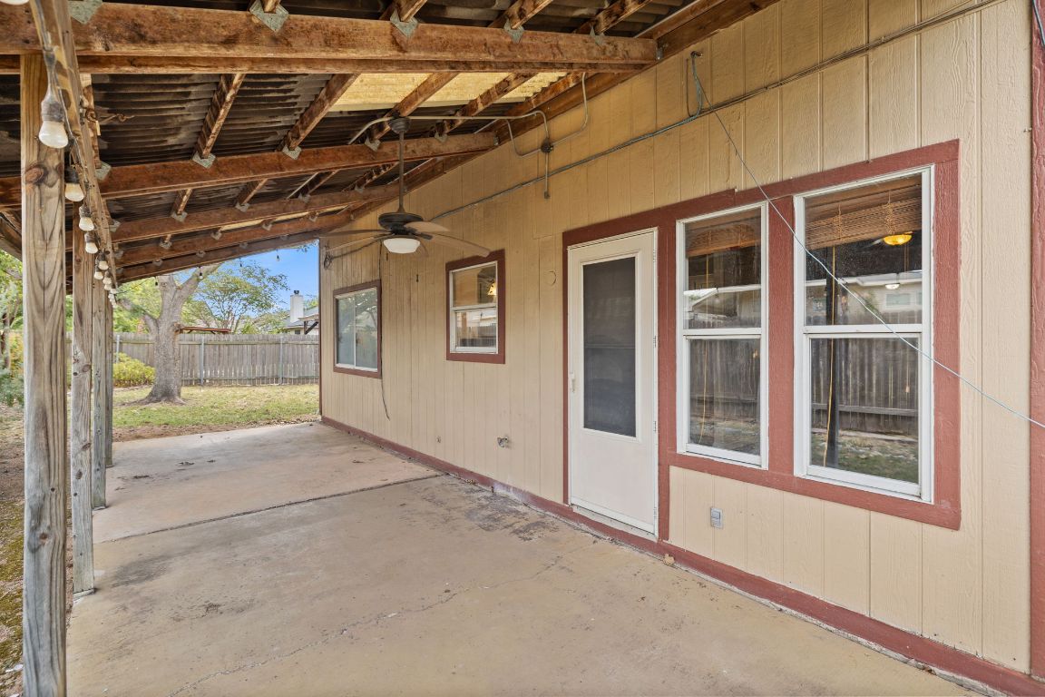413 Clarks Way Hutto, TX 78634 - Photo 30 of 34 View of patio