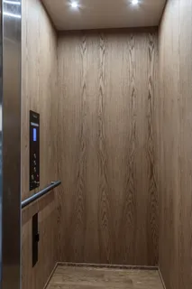 a view of a elevator