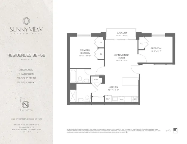 $975,000 | 45-29 47th Street, Unit 5B | Sunnyside