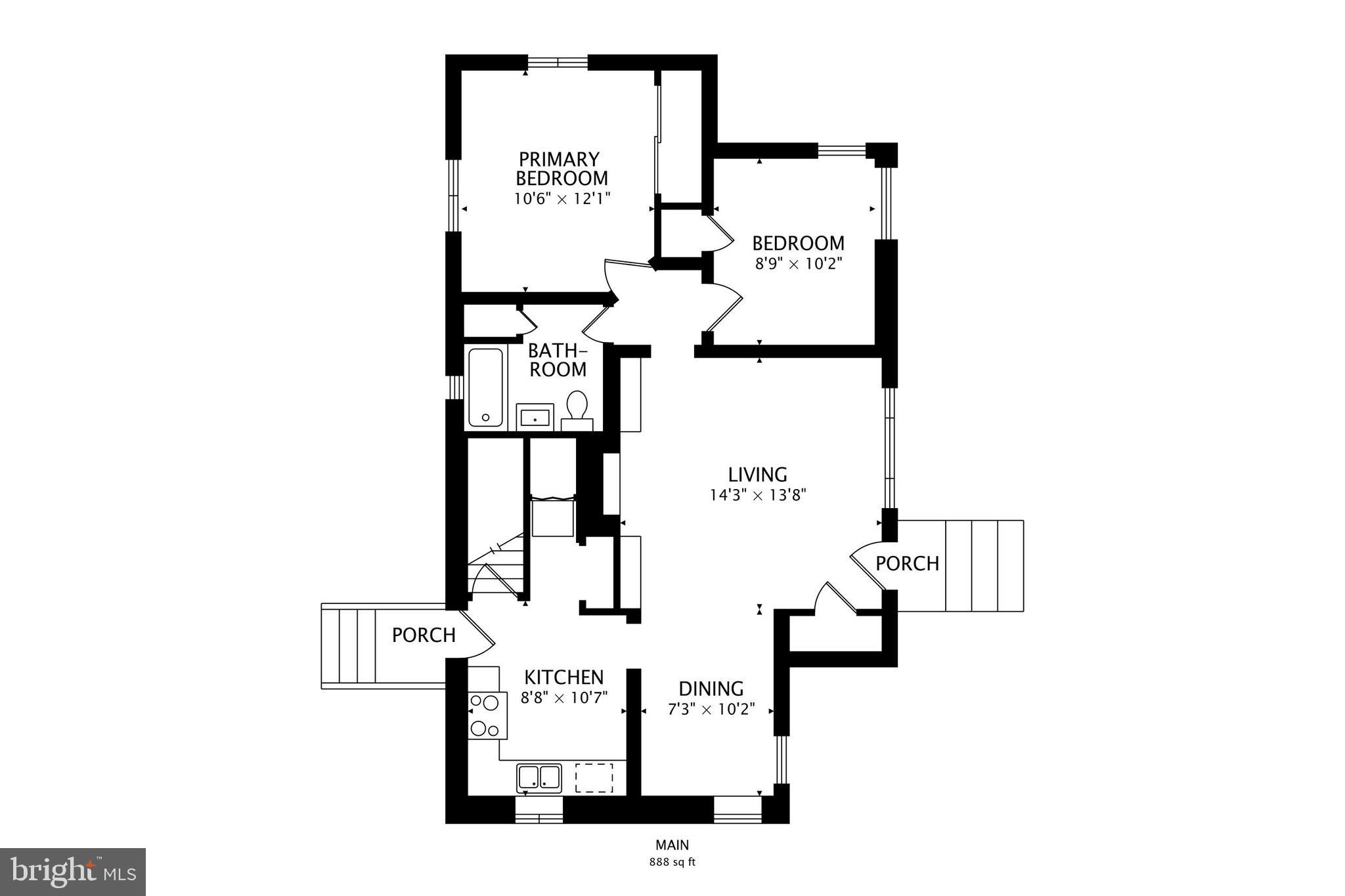 10404 Grandin Road Silver Spring, MD 20902 - Photo 37 of 38 a picture of a floor plan