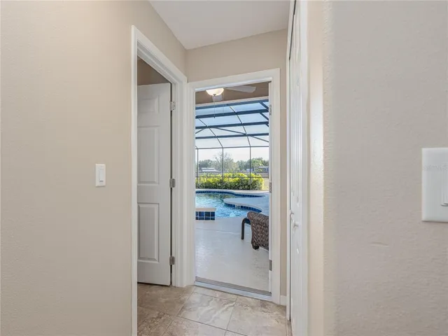 a view of water heater room