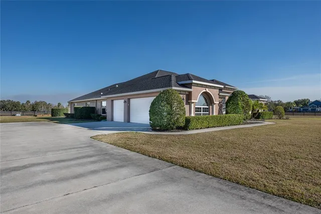 a view of a door in front of a building