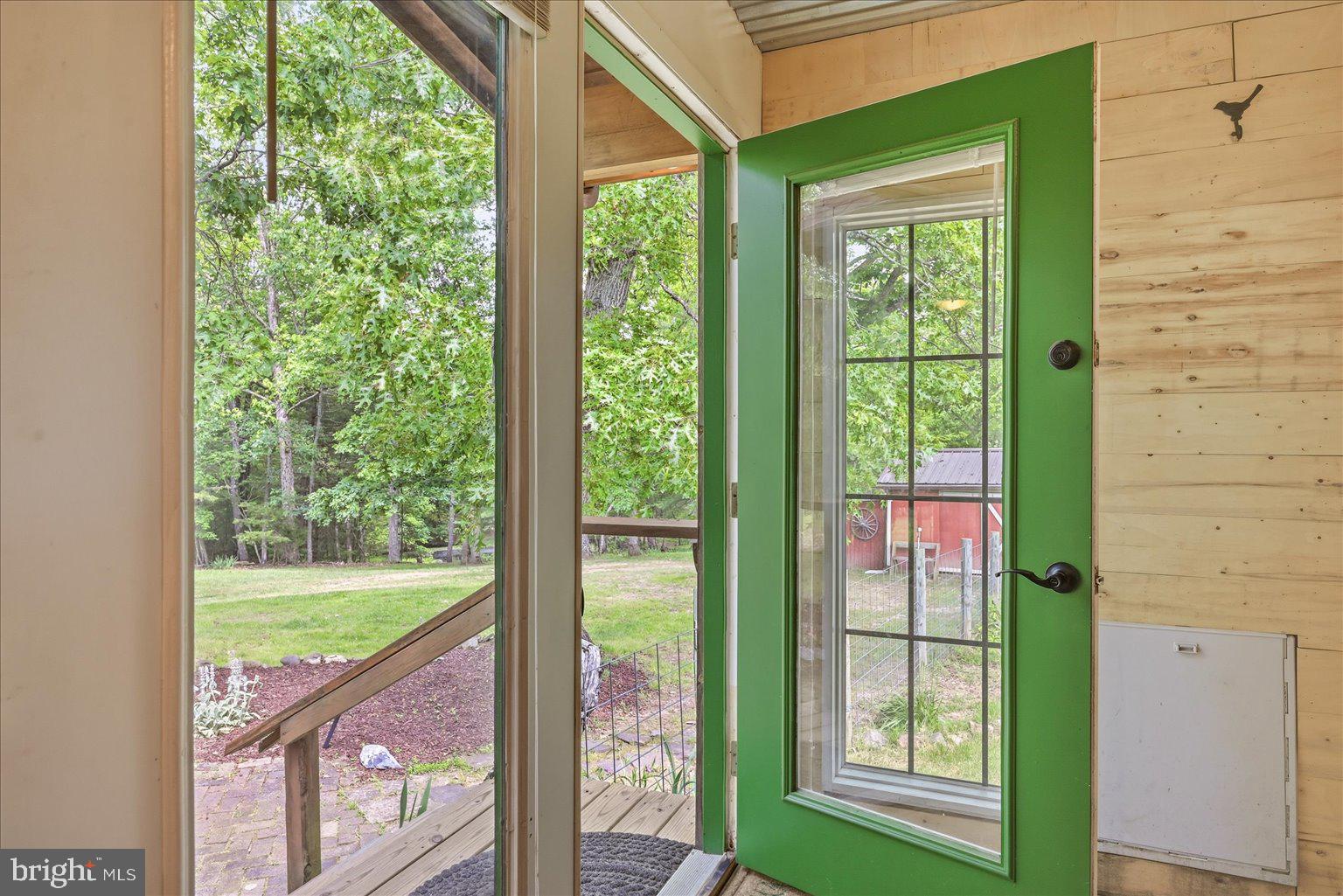 14636 Turner Road Fulks Run, VA 22830 - Photo 10 of 87 Welcoming green door to nature's embrace.