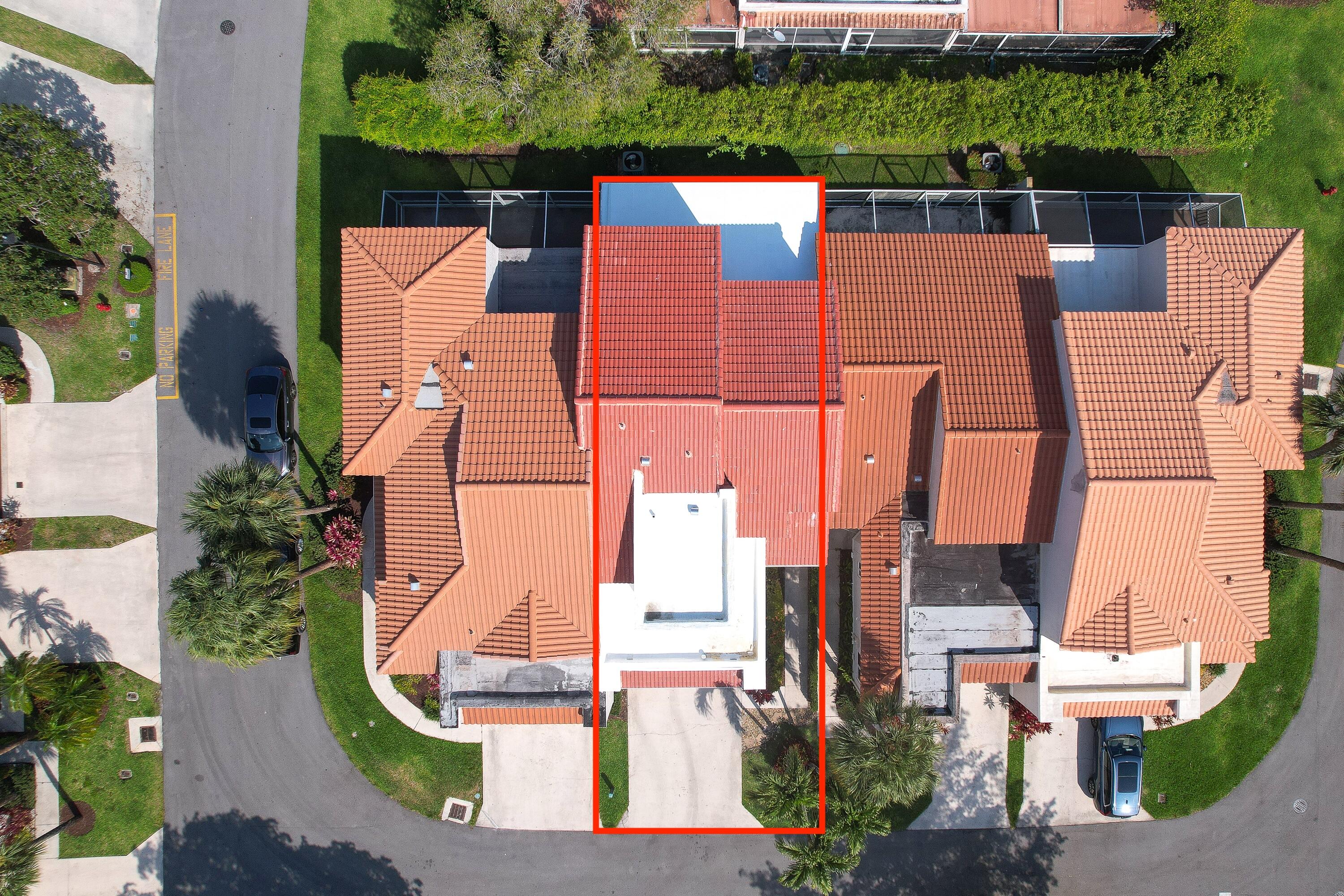 20508 Vía Marisa Boca Raton, FL 33498 - Photo 6 of 31 an aerial view of a house with outdoor space and trees all around