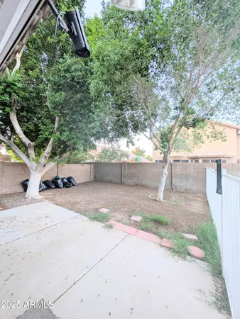 a view of outdoor space and swimming pool