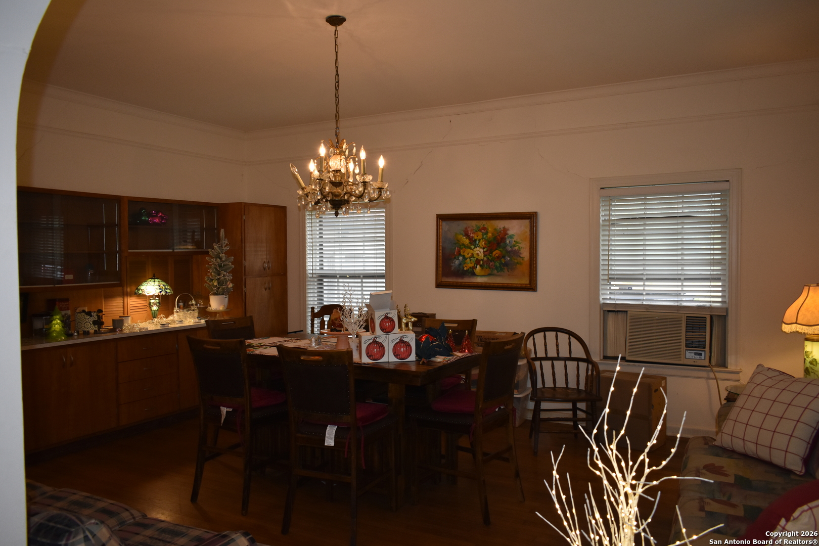 320 Babcock Road San Antonio, TX 78201 - Photo 9 of 27 a view of a dining room with furniture window and outside view