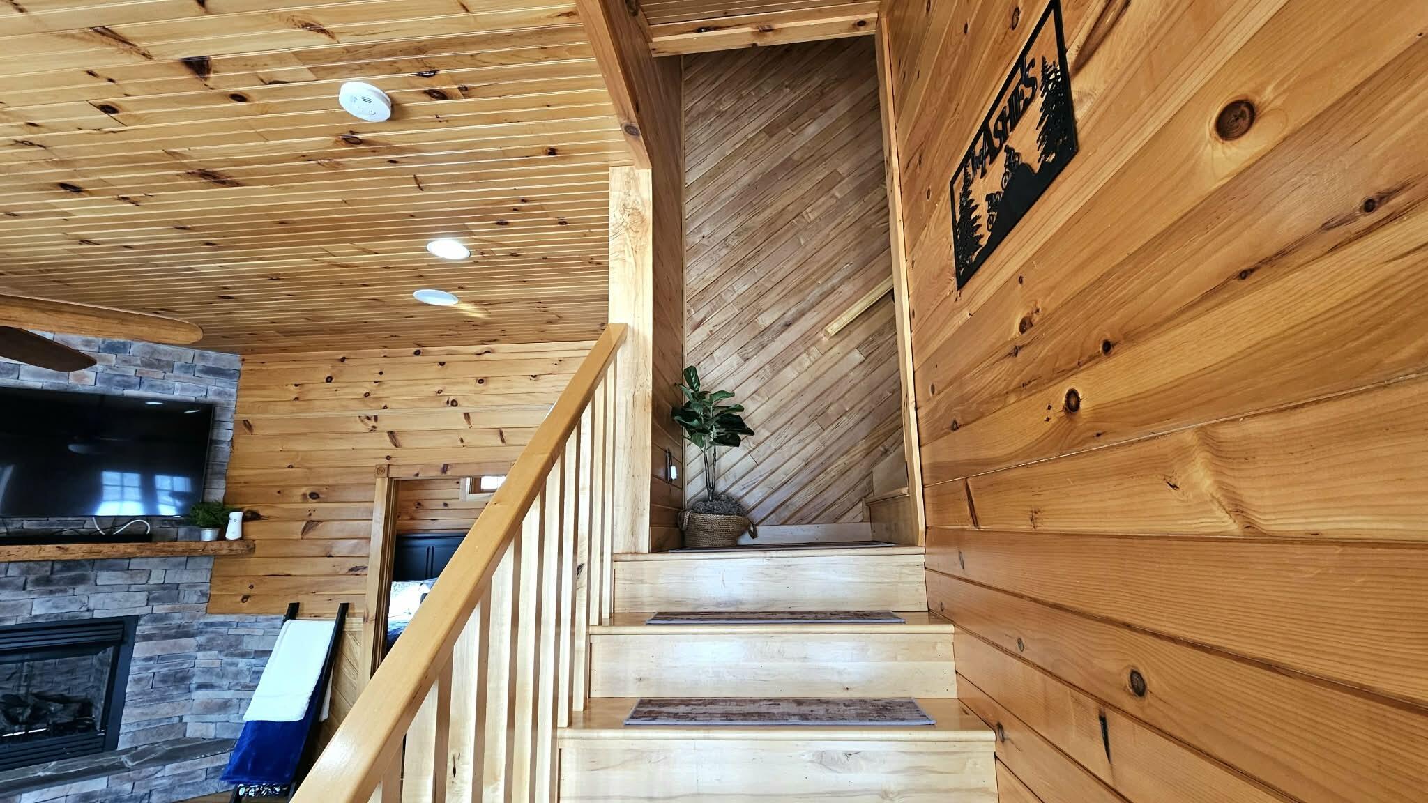 684 Headwaters Road Slatyfork, WV 26291 - Photo 28 of 69 Stairs to 3rd floor;