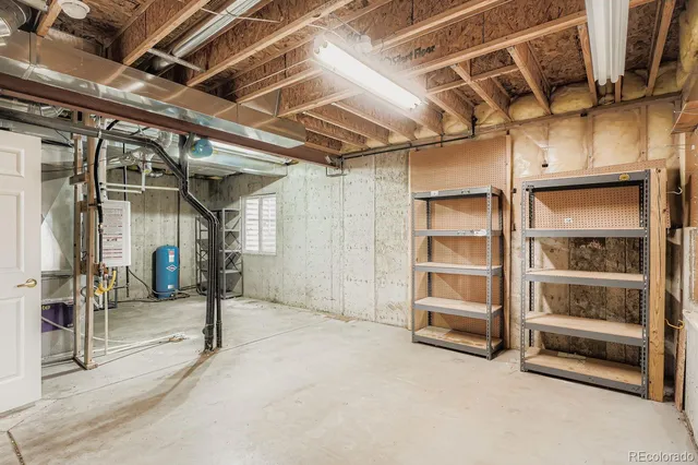 a area with wooden ceiling