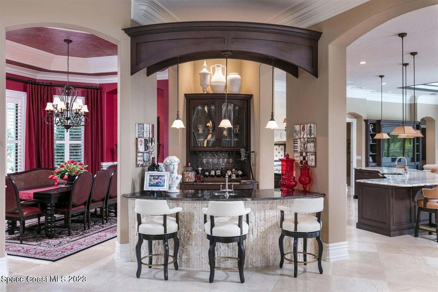 3059 Wyndham Way Melbourne, FL 32940 - Photo 17 of 60 Wet Bar