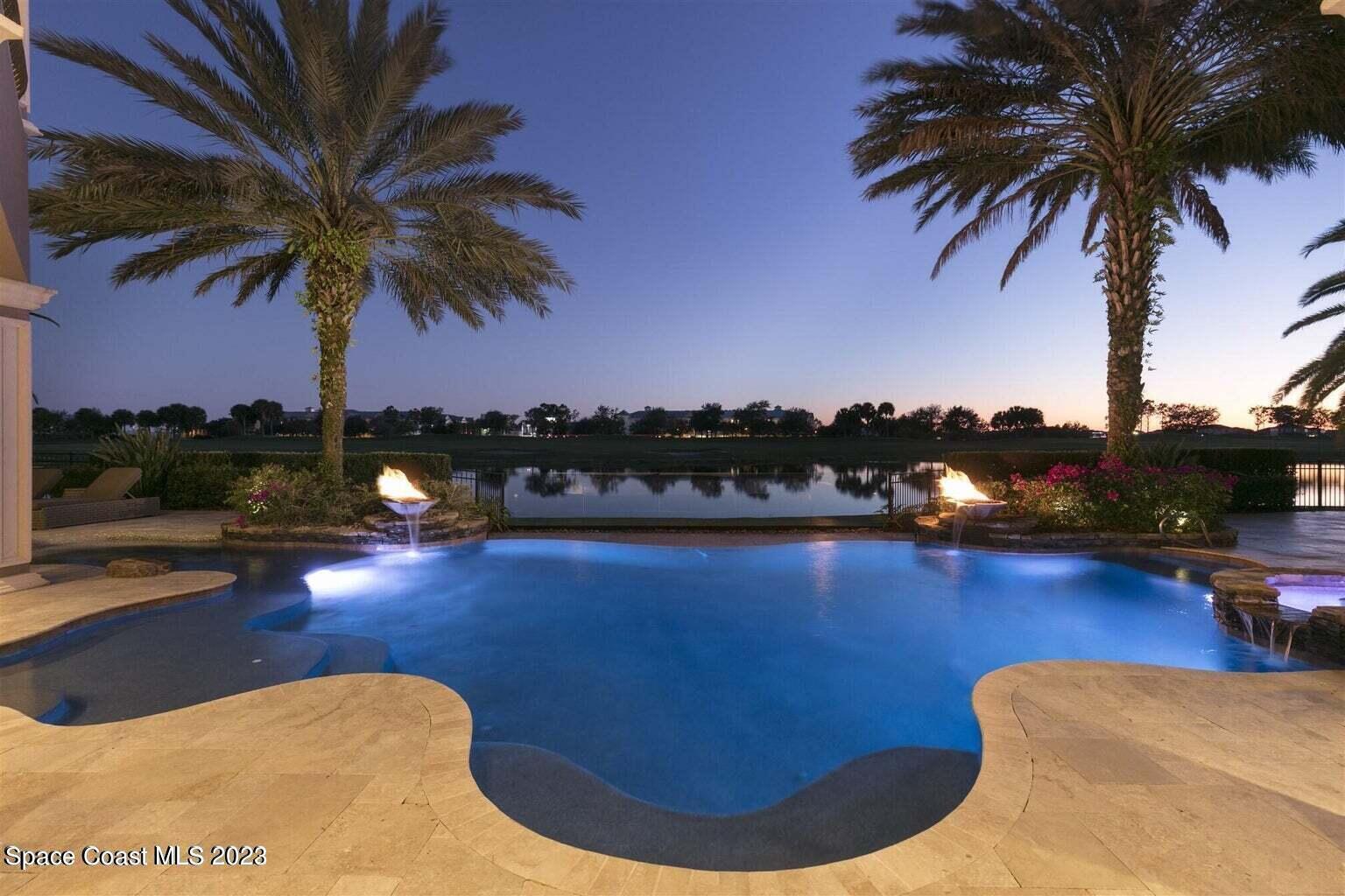 3059 Wyndham Way Melbourne, FL 32940 - Photo 41 of 60 Pool overlooking water