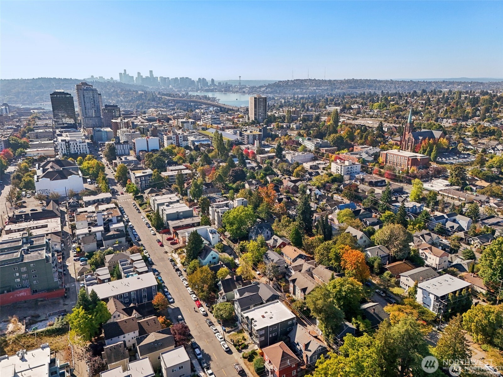 5259 Brooklyn Avenue Northeast Seattle, WA 98105 - Photo 39 of 40 an aerial view of a city