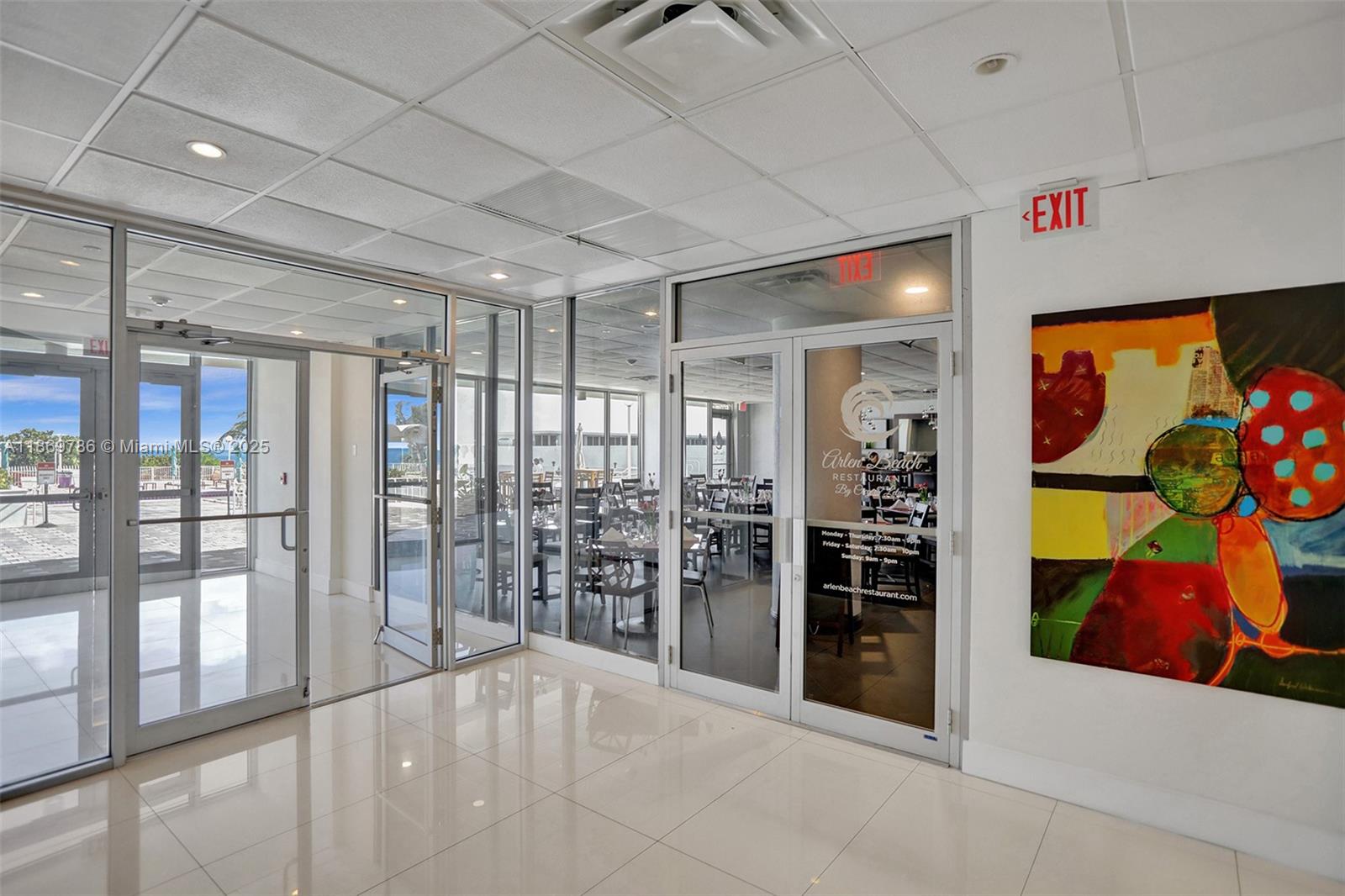 5701 Collins Avenue, Unit 1510 Miami Beach, FL 33140 - Photo 43 of 67 EXIT TO THE POOL