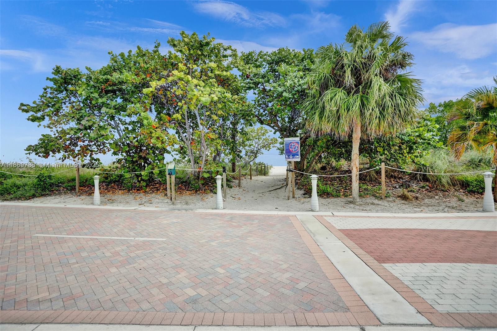 5701 Collins Avenue, Unit 1510 Miami Beach, FL 33140 - Photo 53 of 67 a view of a yard with plants