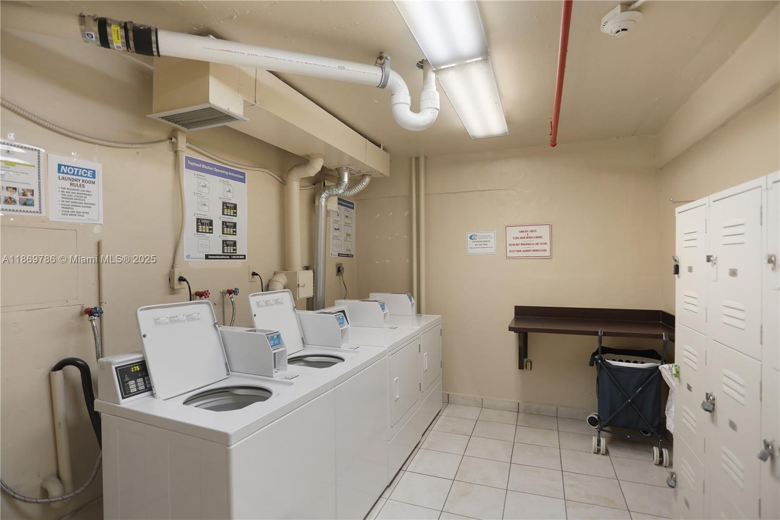 5701 Collins Avenue, Unit 1510 Miami Beach, FL 33140 - Photo 65 of 67 a room with storage and utility