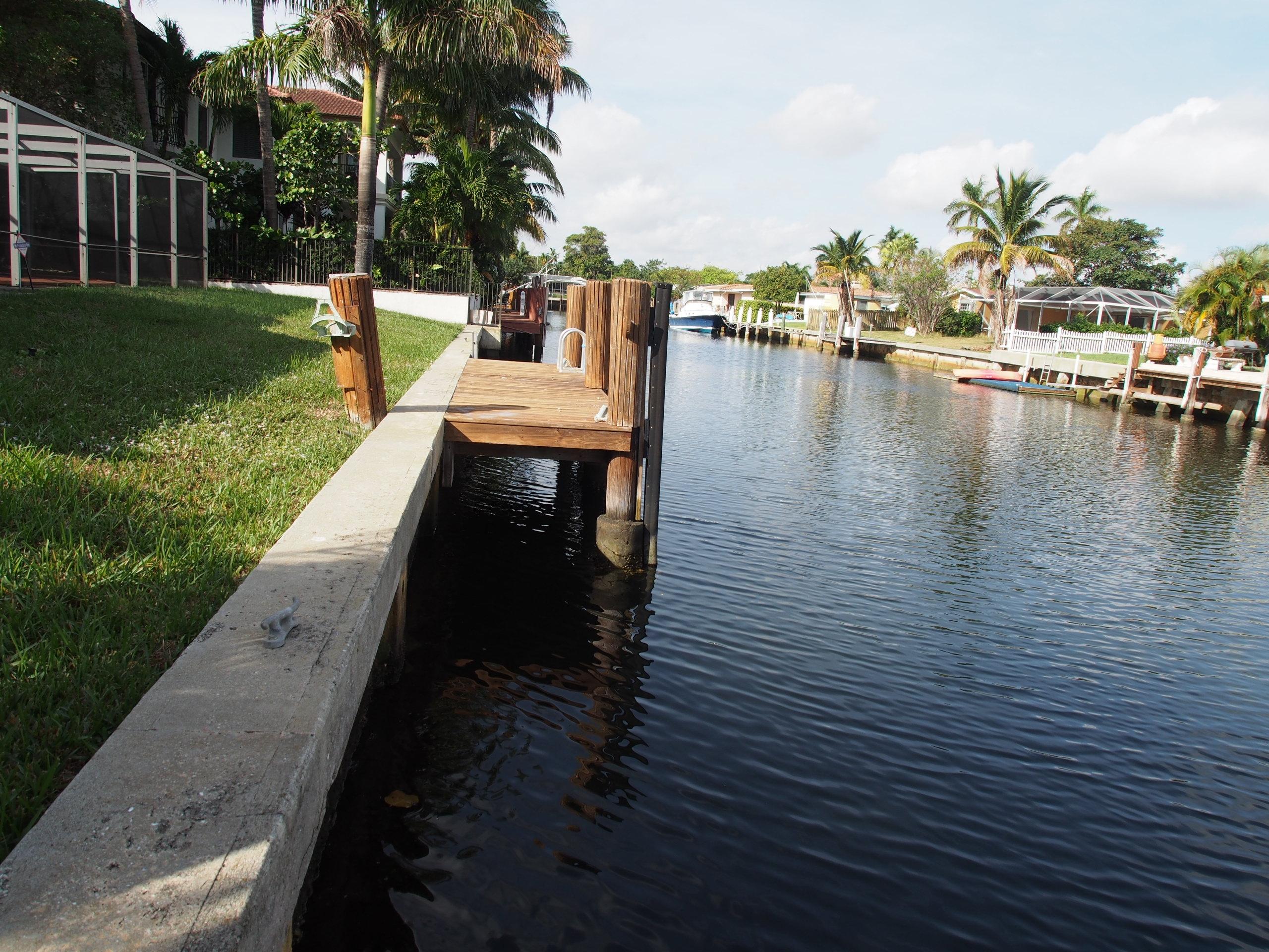 761 Northeast 69th Street Boca Raton, FL 33487 - Photo 43 of 44 Private Dock