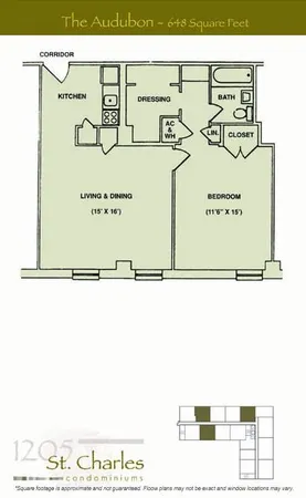 $1,275 | 1205 St Charles Avenue, Unit 714, New Orleans, LA 70130