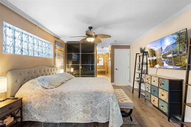 a view of a backyard with swimming pool