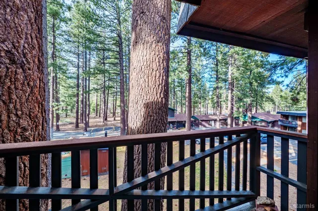 a view of a bathroom from the hallway