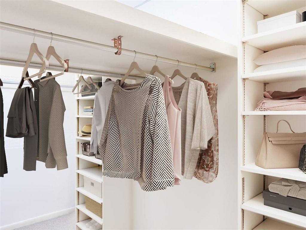 5000 5th, Unit 101 Pittsburgh, PA 15232 - Photo 28 of 38 Primary His and Hers walk-ins in the dressing area.