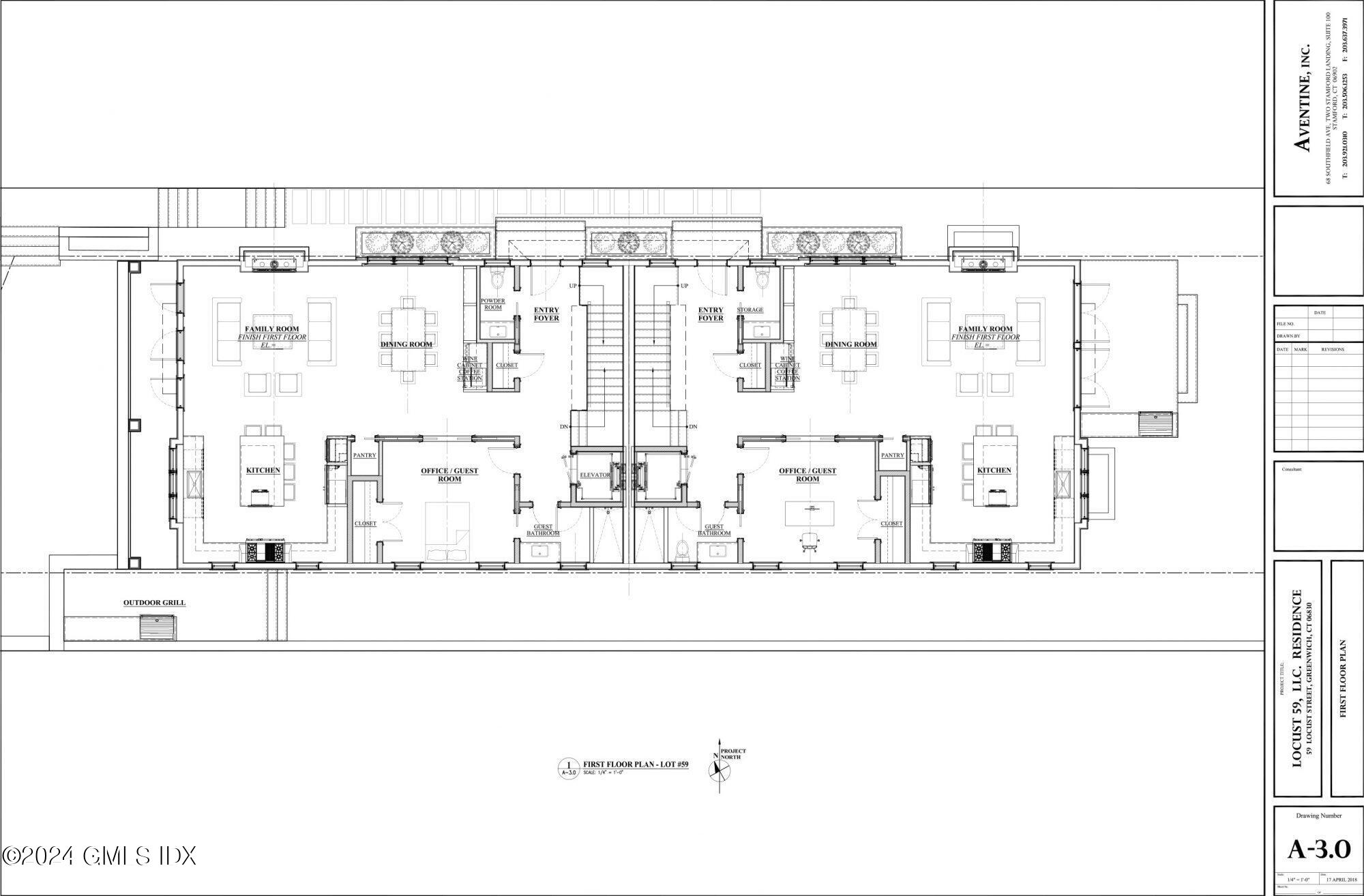 59 Locust Street, Unit A Greenwich, CT 06830 - Photo 21 of 24 a black and white photo of a painting