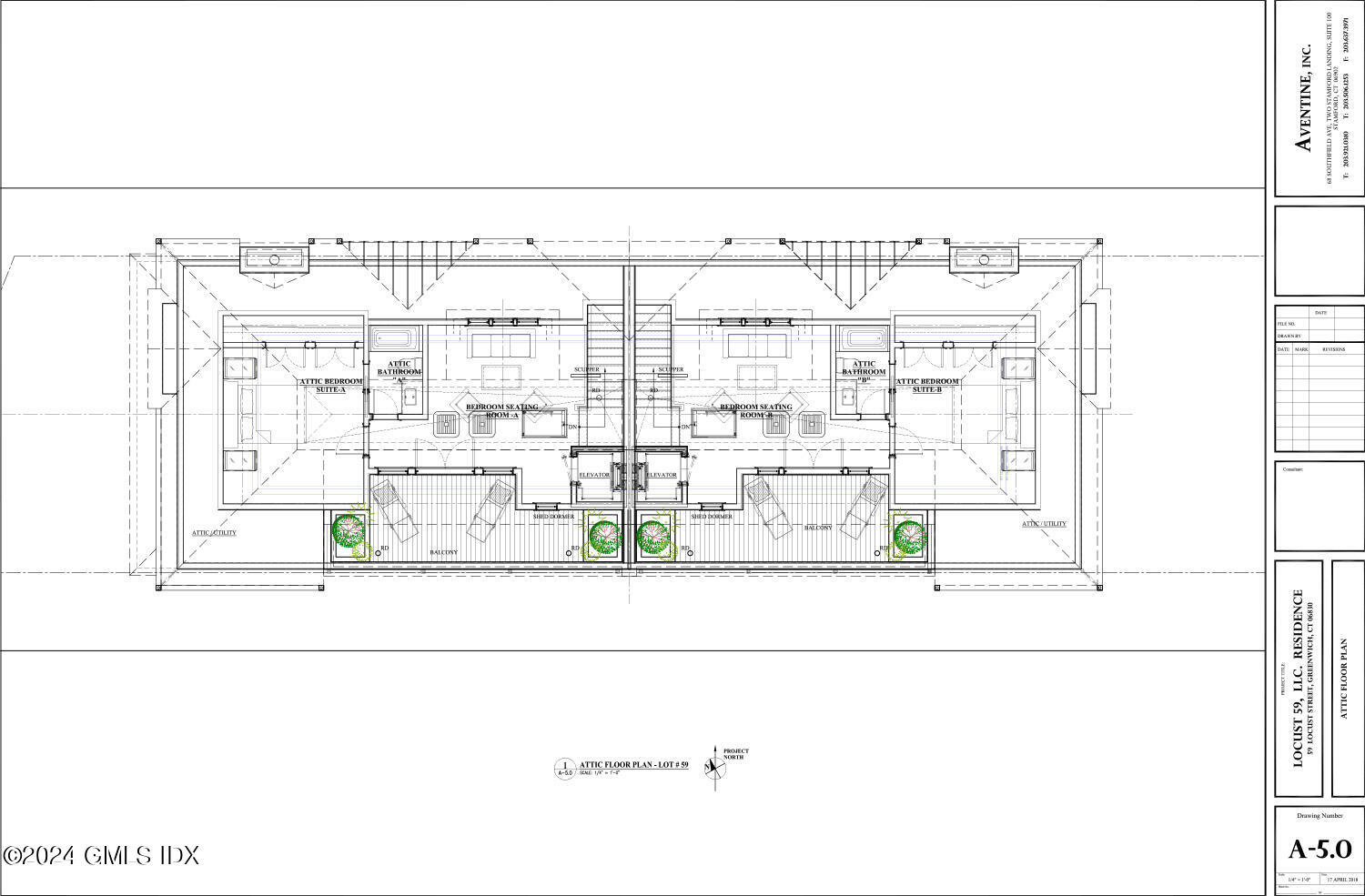 59 Locust Street, Unit A Greenwich, CT 06830 - Photo 23 of 24 a black and white photo of a floor