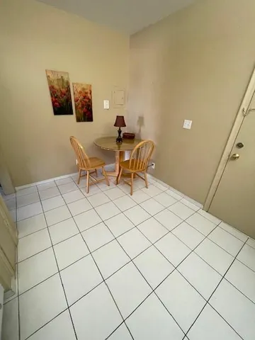 a chairs and a table in a room