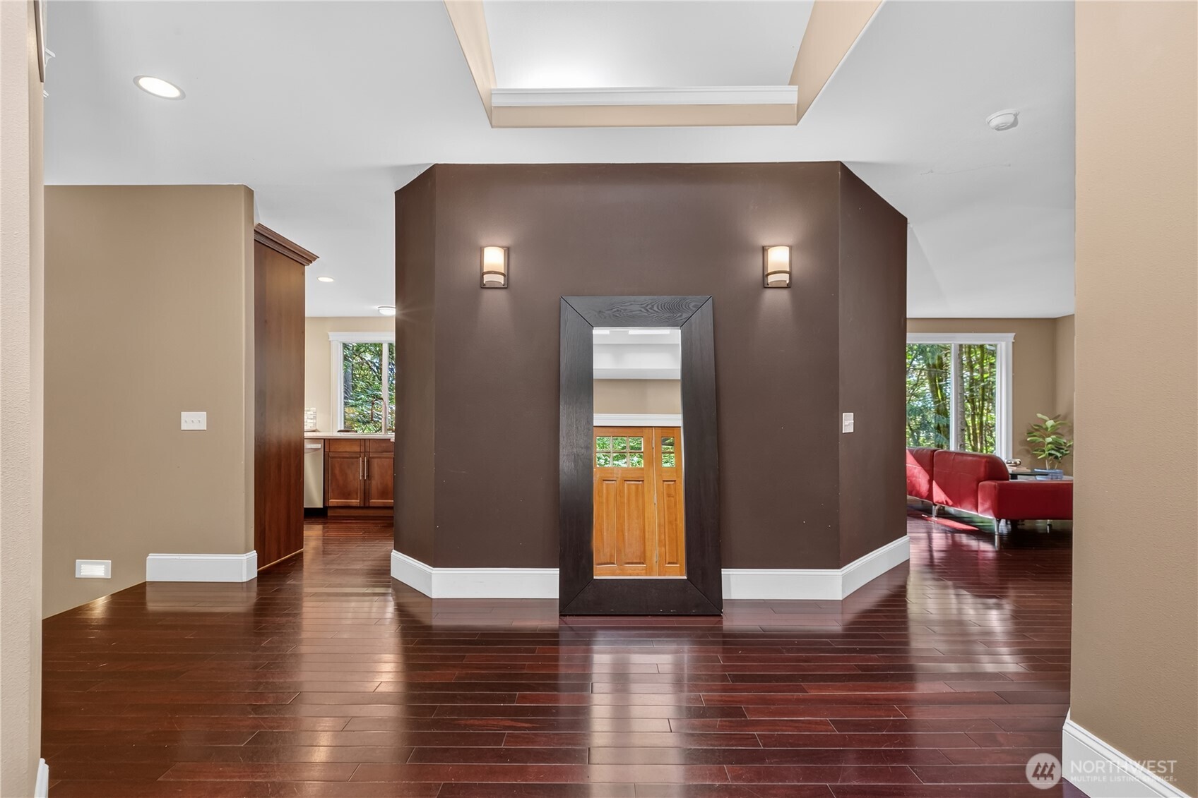 45 Cascade Lane Bellingham, WA 98229 - Photo 3 of 40 a living room with furniture and wooden floor