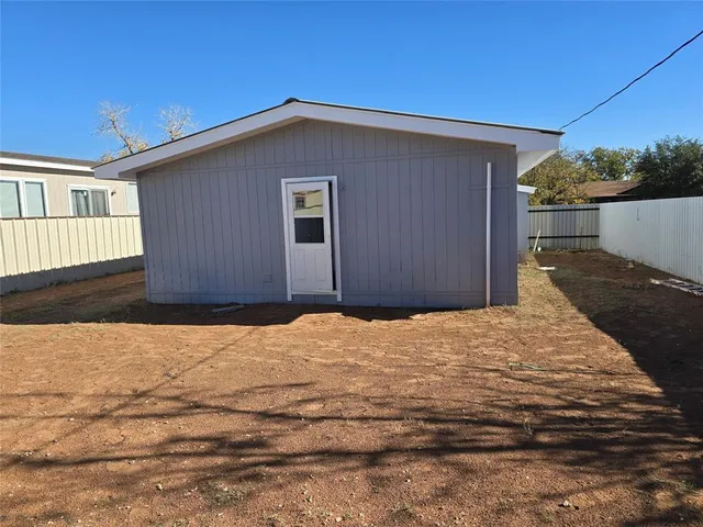 a house with a outdoor space
