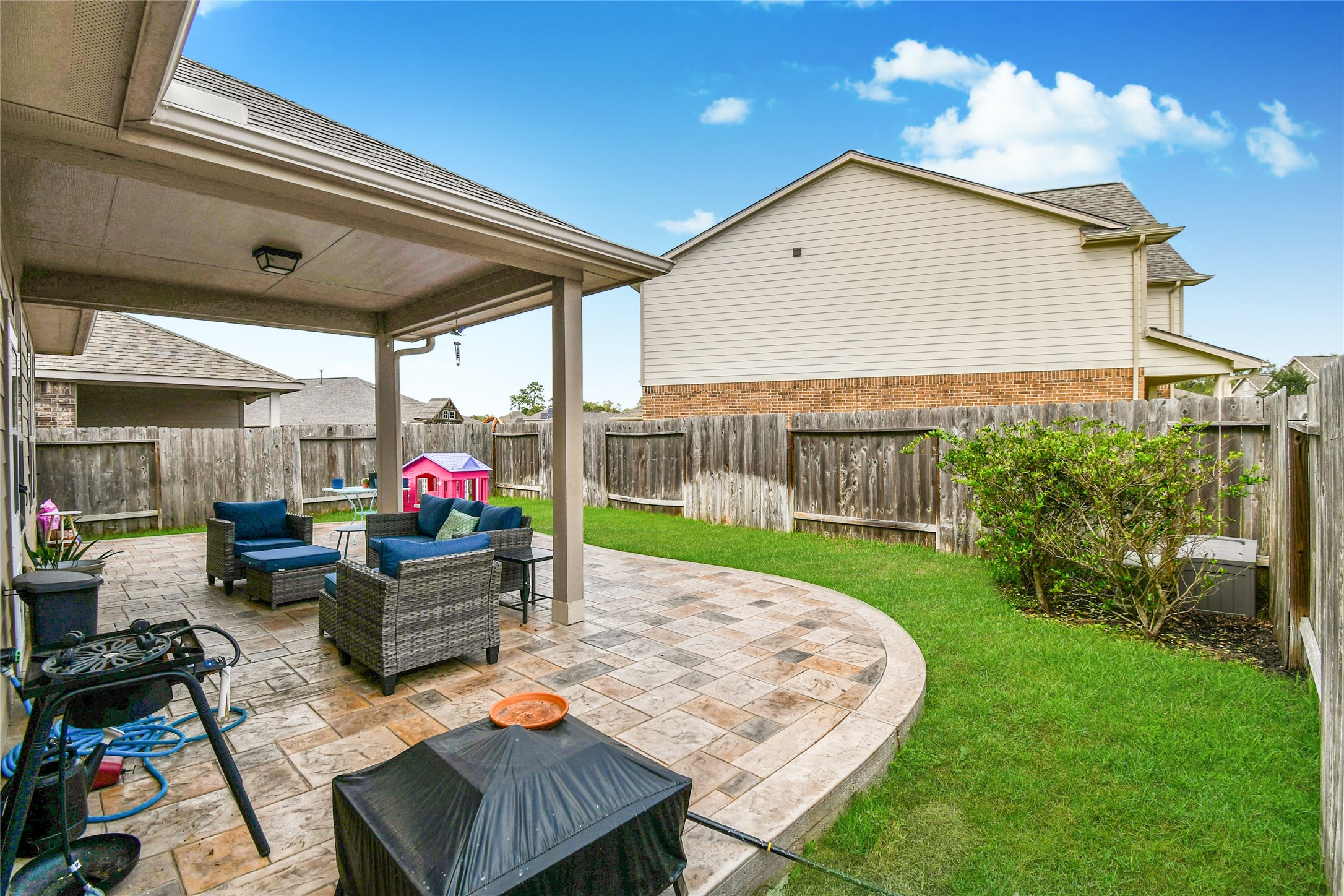 7110 Panther Ridge Drive Spring, TX 77389 - Photo 17 of 24 a view of outdoor space yard and patio
