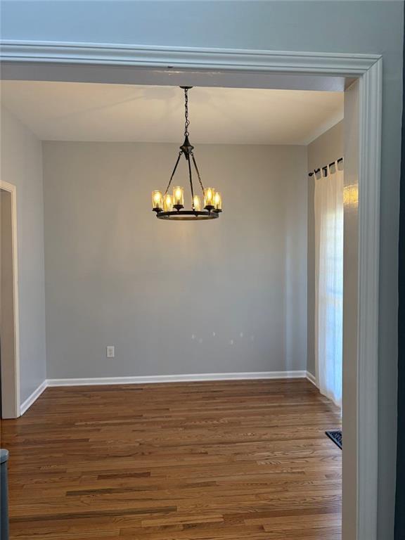 170 Blue Ridge Drive Powder Springs, GA 30127 - Photo 6 of 27 a view of room with window and wooden floor