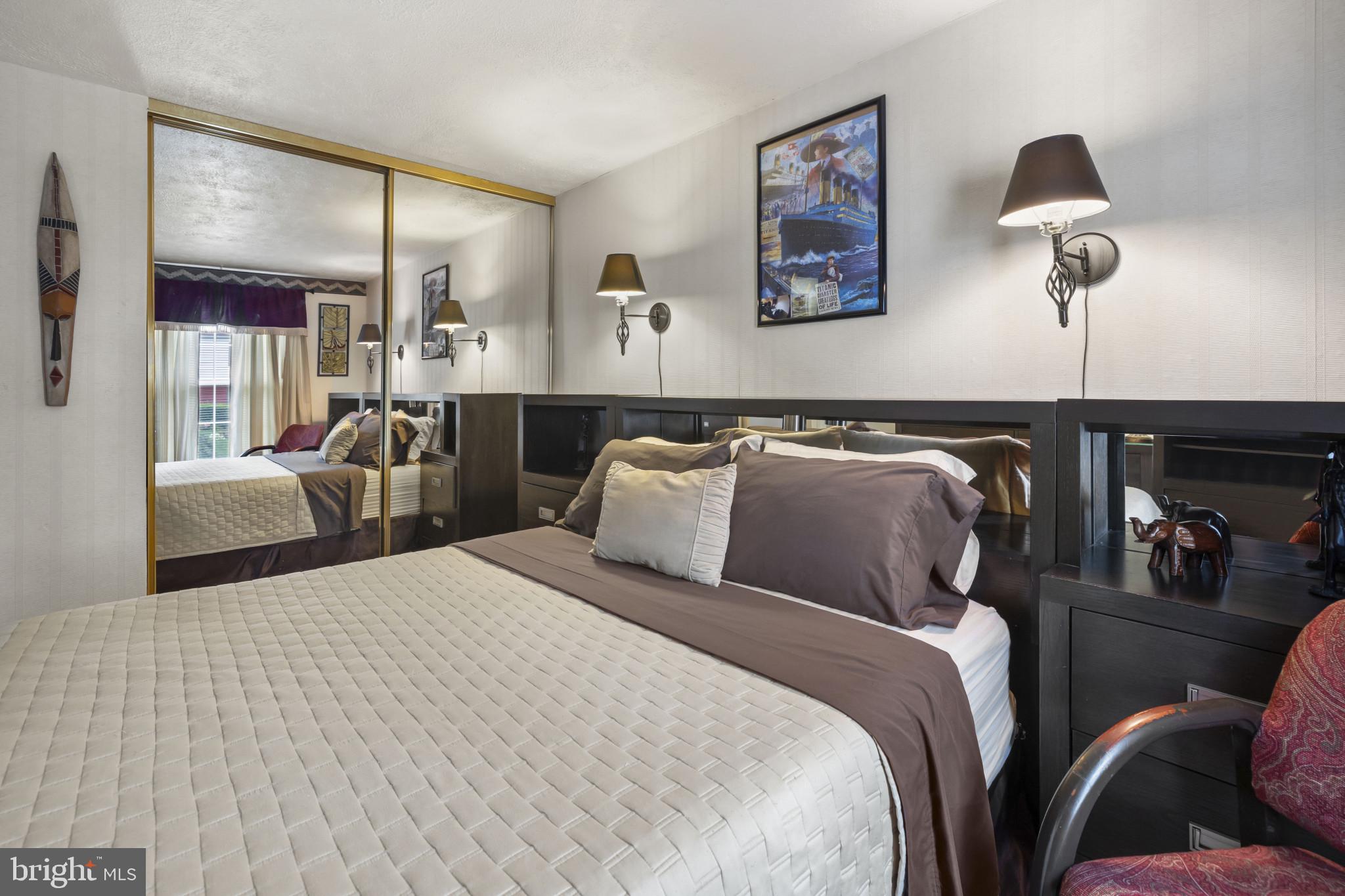 4105 Hanwell Road Randallstown, MD 21133 - Photo 26 of 37 a bedroom with bed and cabinets