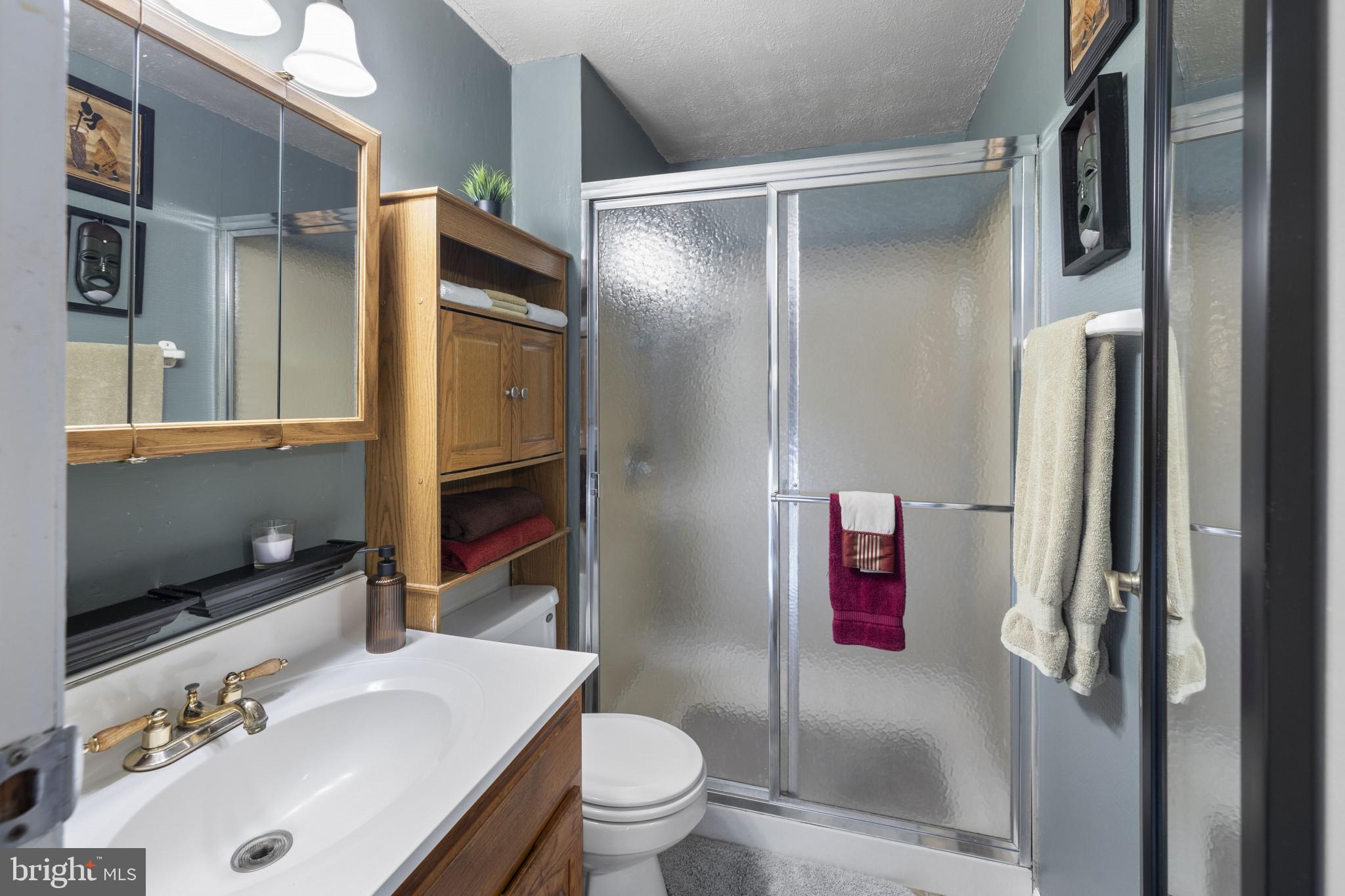 4105 Hanwell Road Randallstown, MD 21133 - Photo 31 of 37 a bathroom with a sink toilet and shower