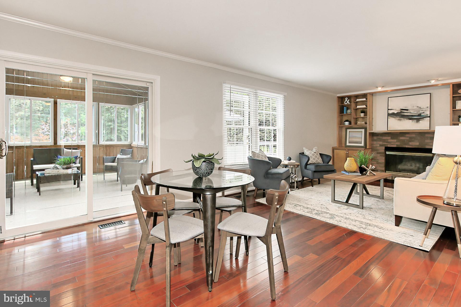 12569 Rock Ridge Road Herndon, VA 20170 - Photo 14 of 47 Open to the Great Room + 3 Season Room