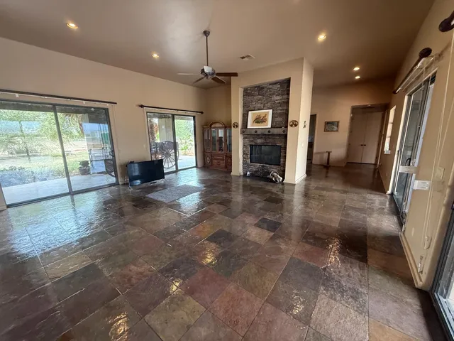 a view of a electric appliances in a room