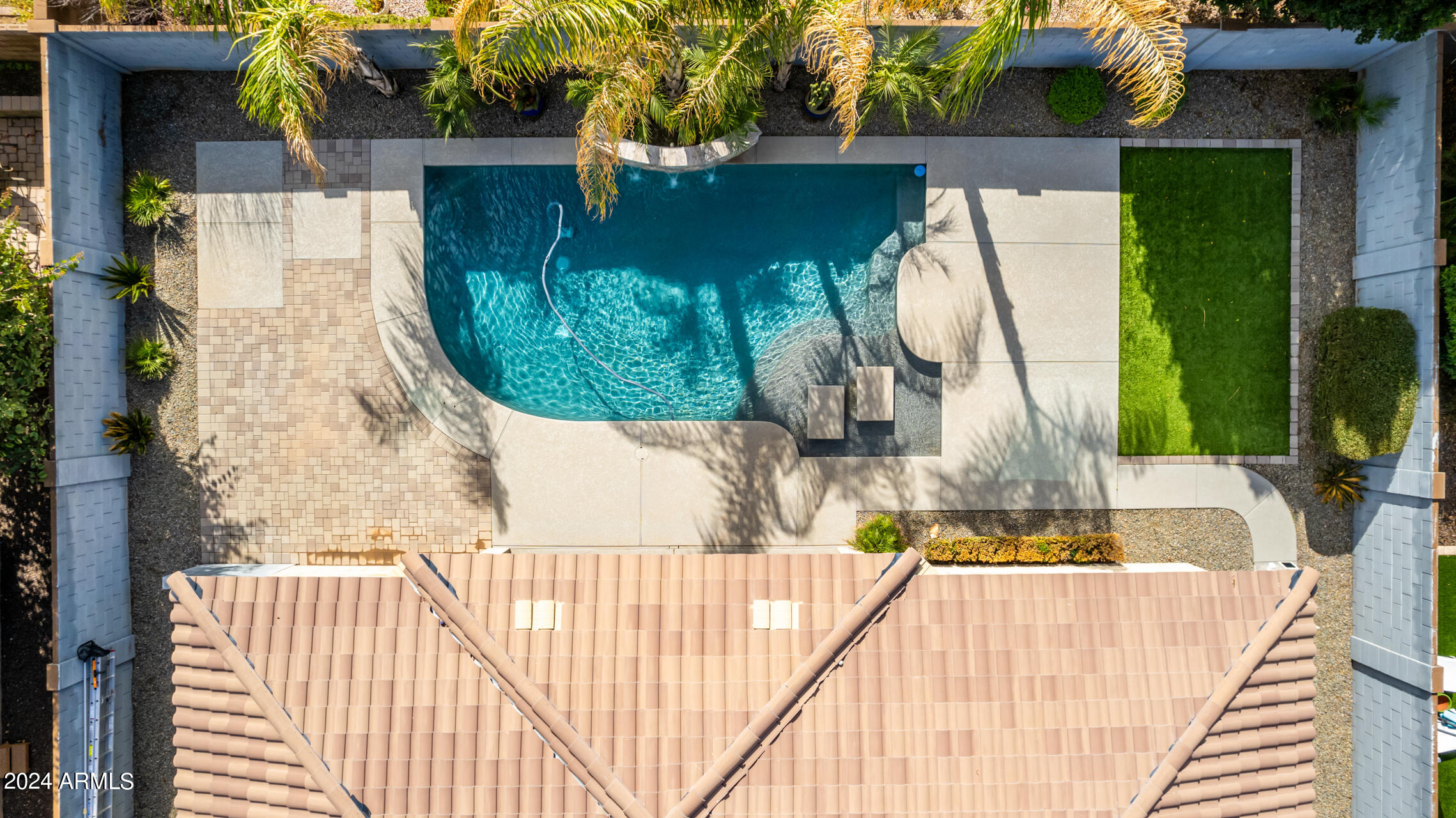 20069 Rosa Road Queen Creek, AZ 85142 - Photo 45 of 50 Backyard Aerial