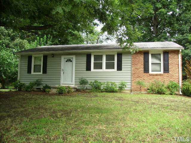 3424 Cheyenne Road Raleigh, NC 27609 - Photo 1 of 5 a front view of a house with garden
