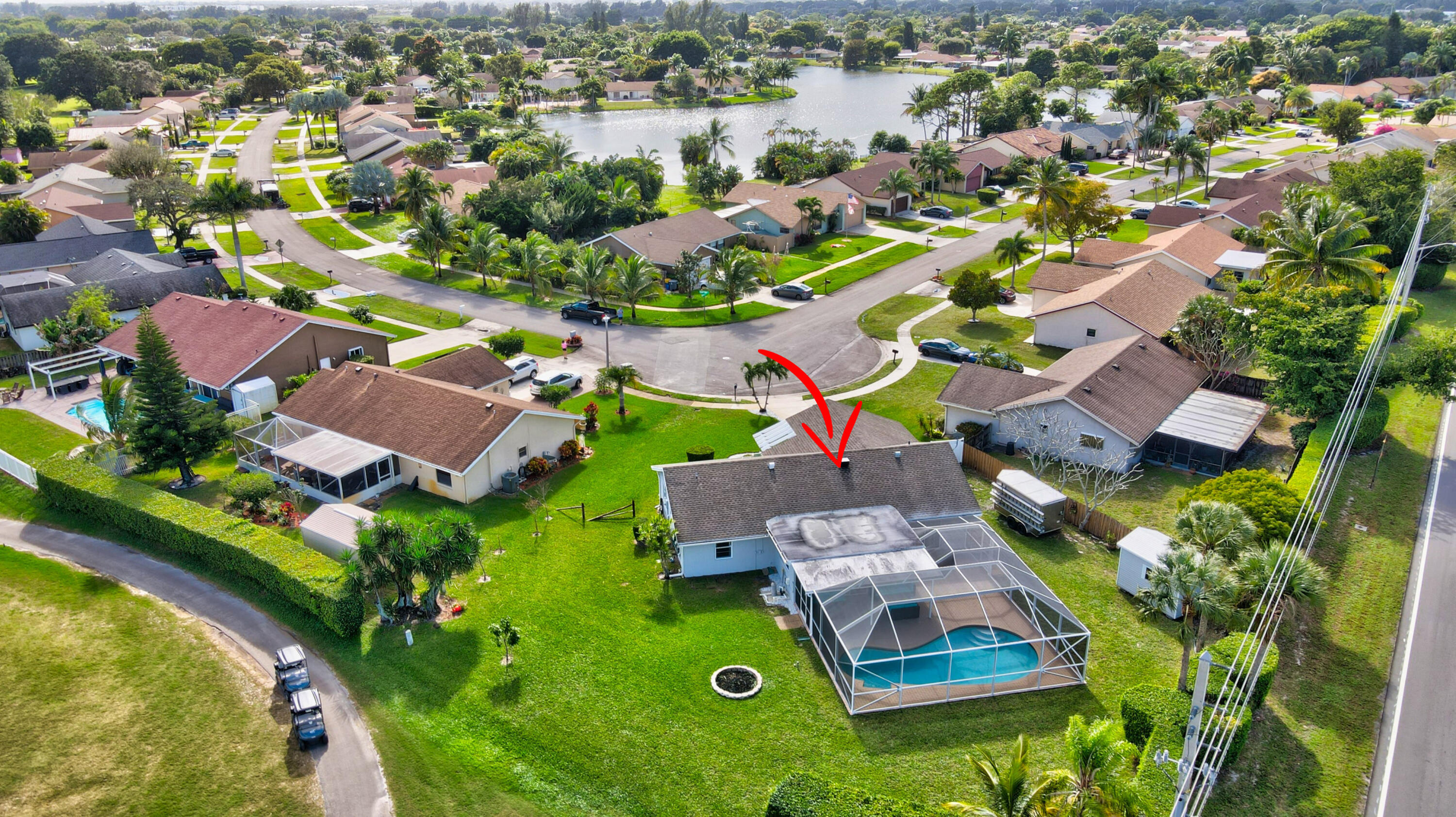 9501 Lancaster Place Boca Raton, FL 33434 - Photo 49 of 57 Air View Lot